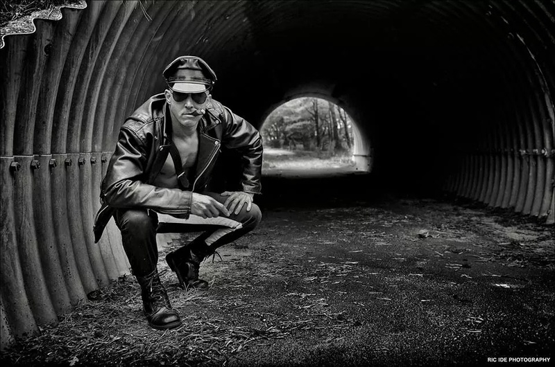 Male model photo shoot of PtownChristian in Bike trails Provincetown