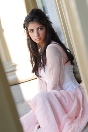 Female model photo shoot of Parshin by Silvershadows in Dundurn Castle, Hamilton ON, clothing designed by Erica Smith-
