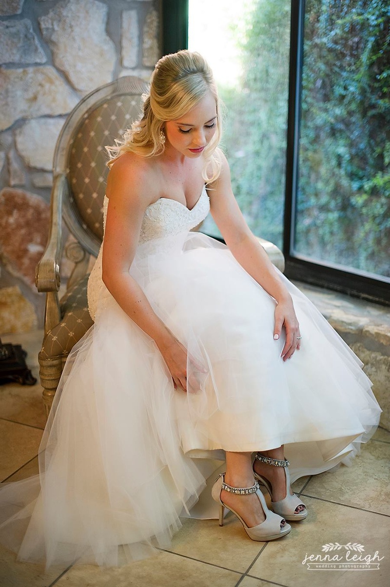 Female model photo shoot of Jenna Leigh Weddings in Central Texas