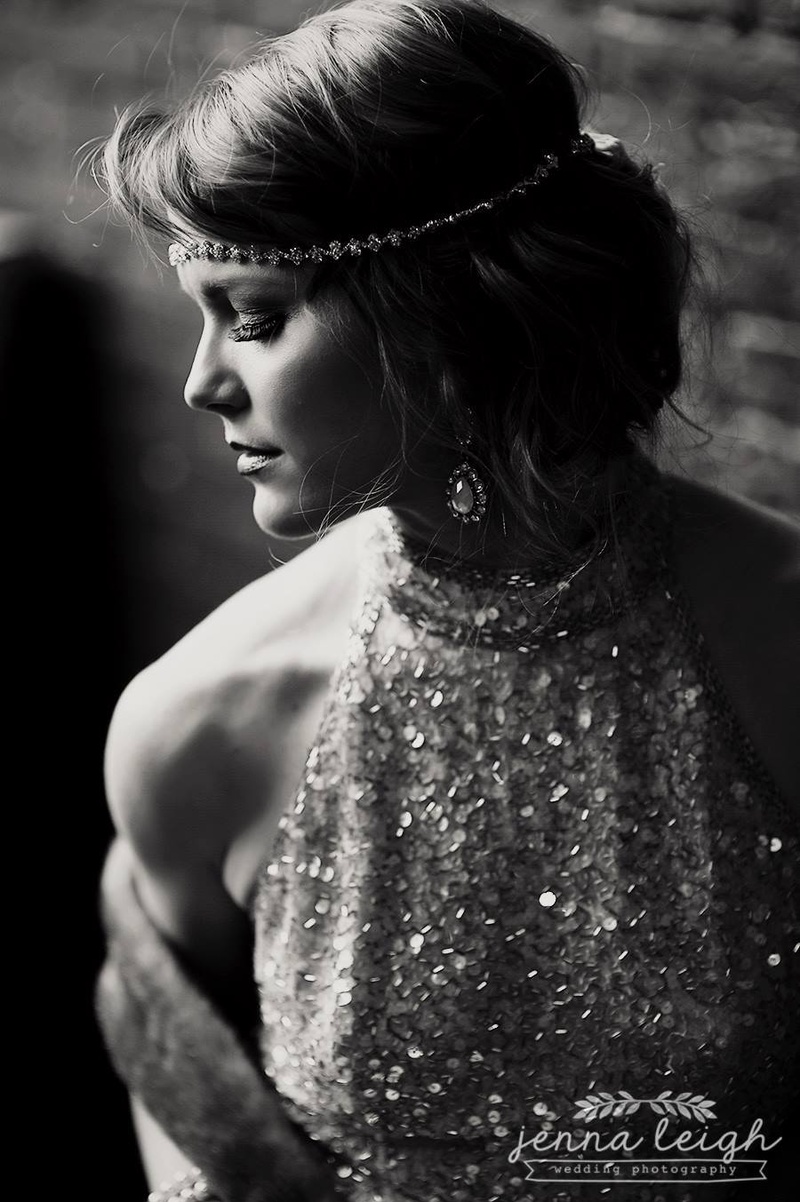 Female model photo shoot of Jenna Leigh Weddings in Santa Barbara, California
