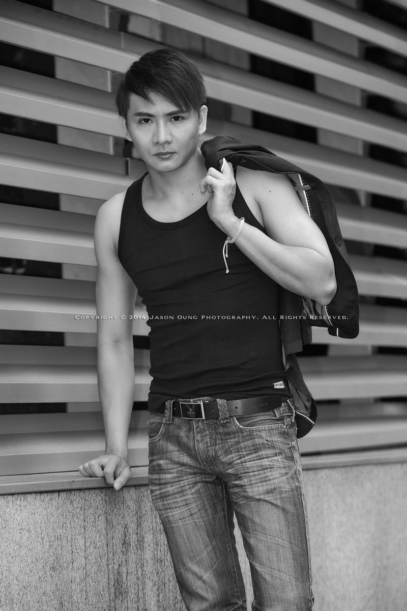 Male model photo shoot of Deasion Liaw in Pavilion Kuala Lumpur