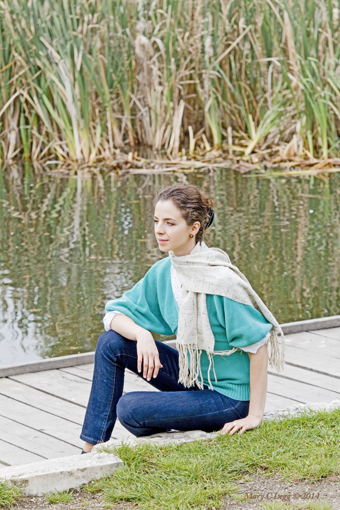 Female model photo shoot of pogomcl in Stromovka Park