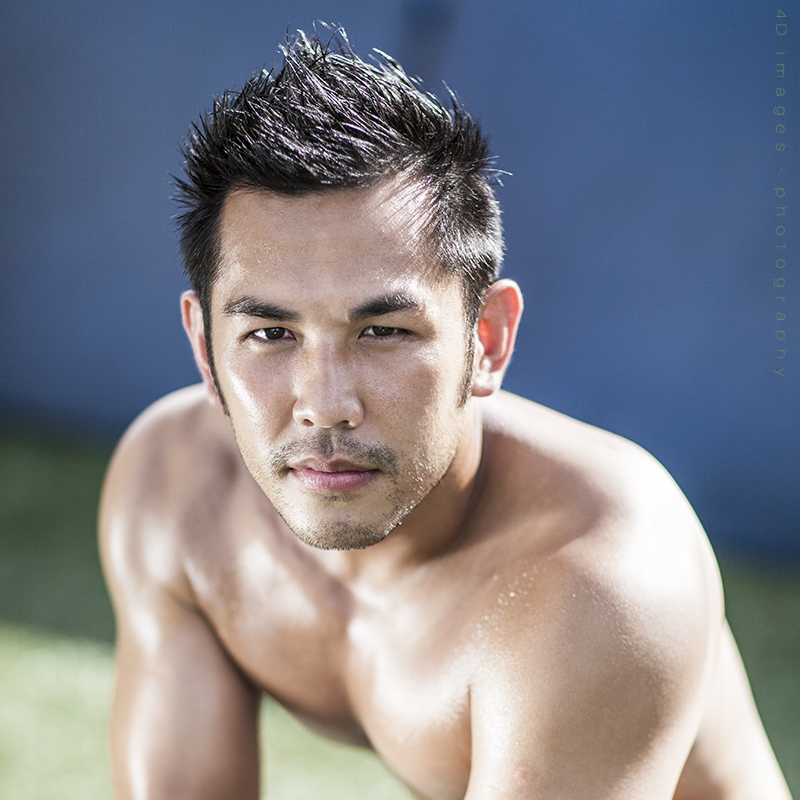 Male model photo shoot of 4D images in hong kong