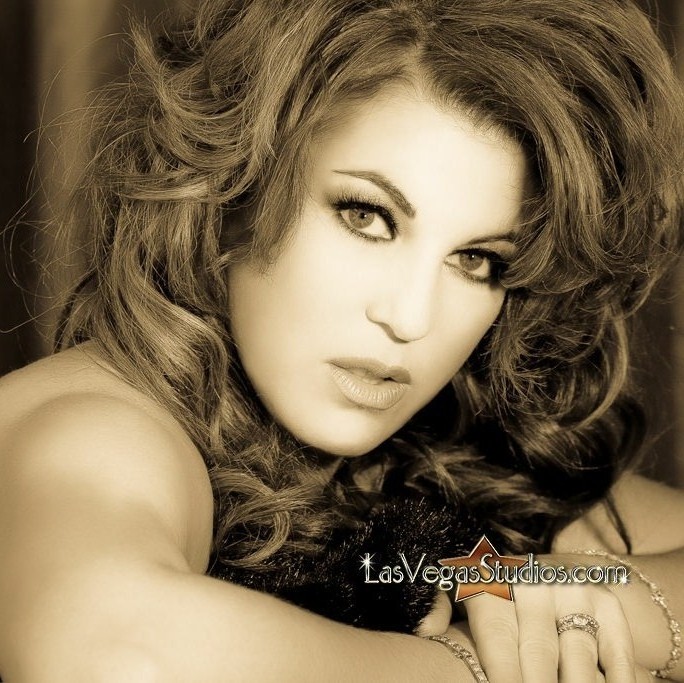 Female model photo shoot of Shawn Towne by Las Vegas Studios, makeup by Christine Copeland