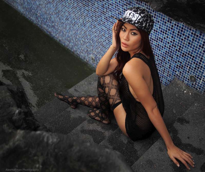 Female model photo shoot of Natinee by Alex Hoffmann in Bangkok