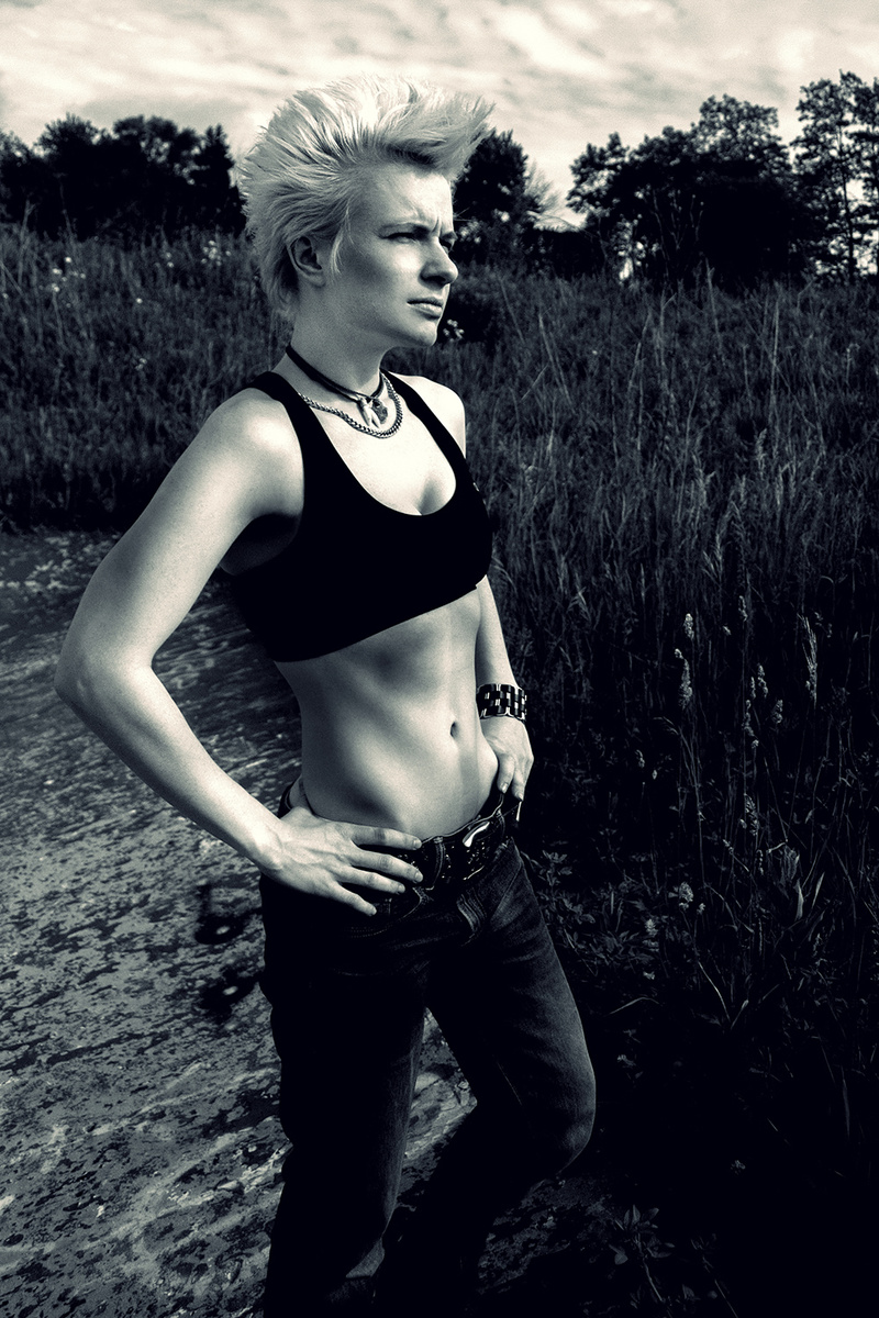 Female model photo shoot of Wild Squash