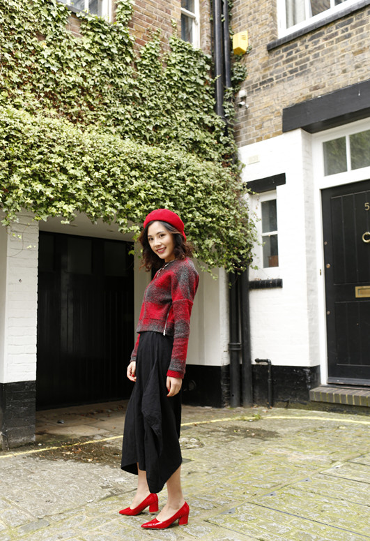 Female model photo shoot of Fei Fei Chen in London