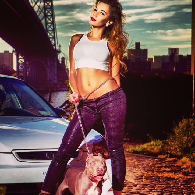 Female model photo shoot of Biyonka Smith in New York City