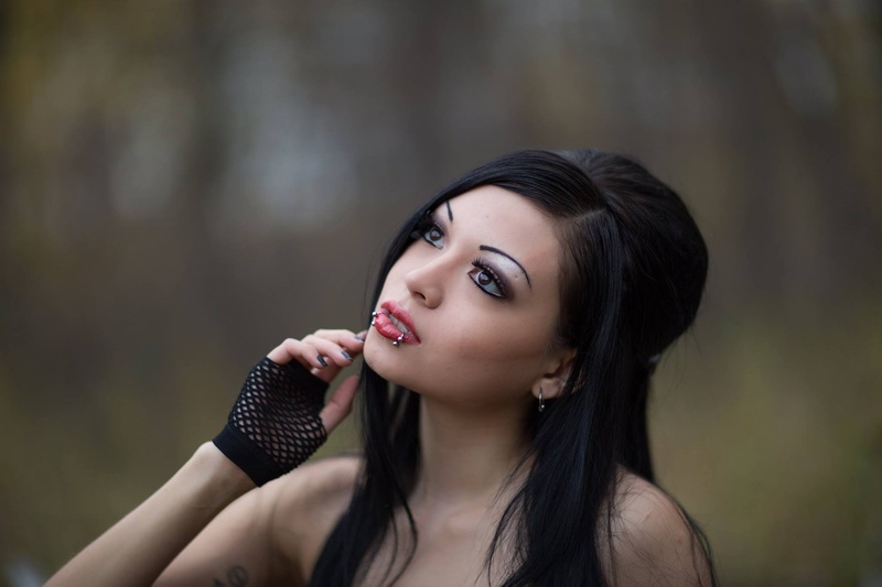 Female model photo shoot of persephone bleeds