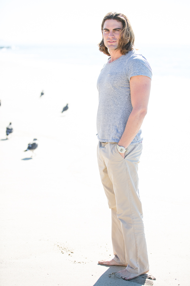 Male model photo shoot of Christopher  Wathen in Malibu, California