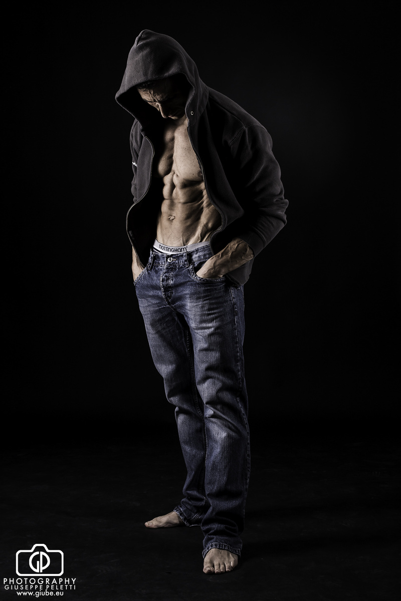 Male model photo shoot of giube in Milan