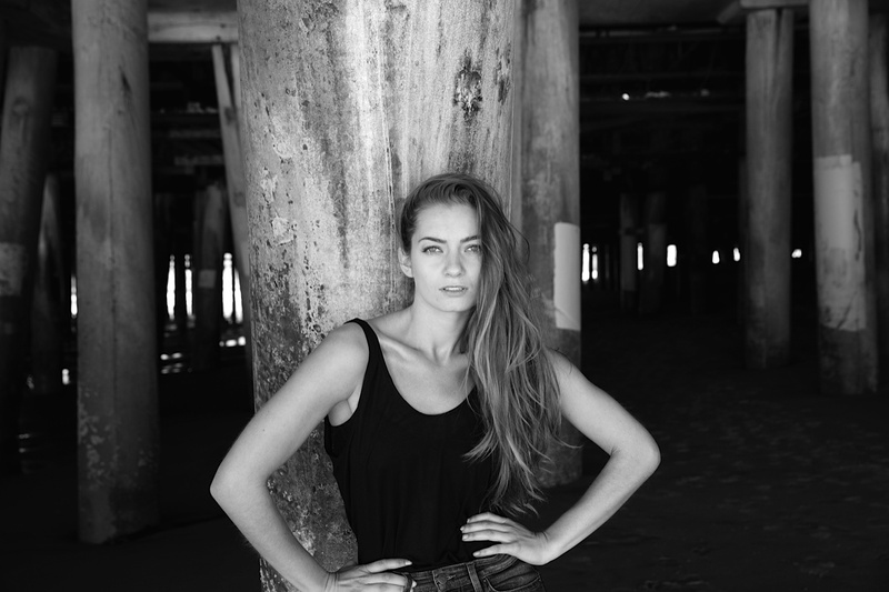 Female model photo shoot of Michelle Twarowska by Seth Alexander Smith in Santa Monica