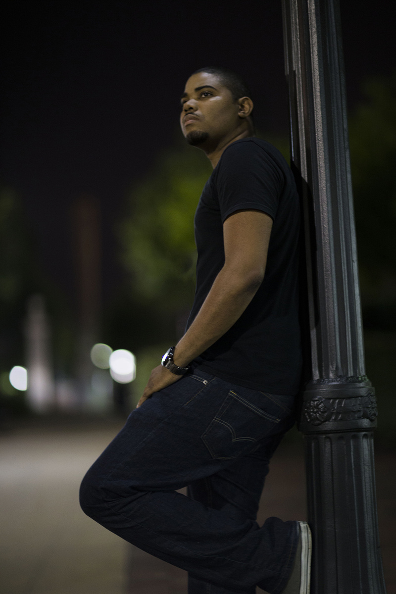 Male model photo shoot of DEVIN-KING in LATE SHOOT AT ATLANTIC STATION