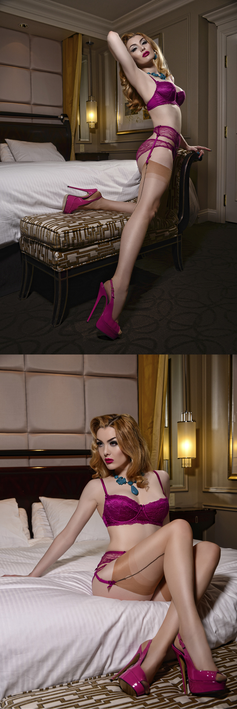 Female model photo shoot of Miss Miranda  in Las Vegas