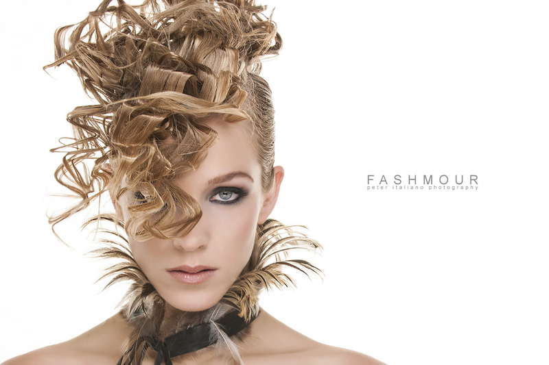 Female model photo shoot of RiiaJay by FASHMOUR, hair styled by ColourMaven
