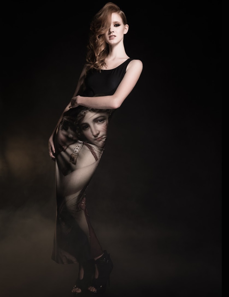 Female model photo shoot of Erin Elliott by Stephen M Loban, makeup by Glass Visage