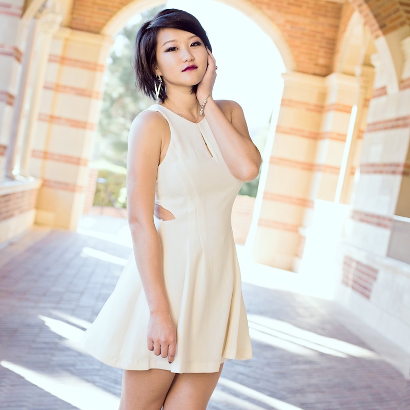 Female model photo shoot of Kelly Zhang
