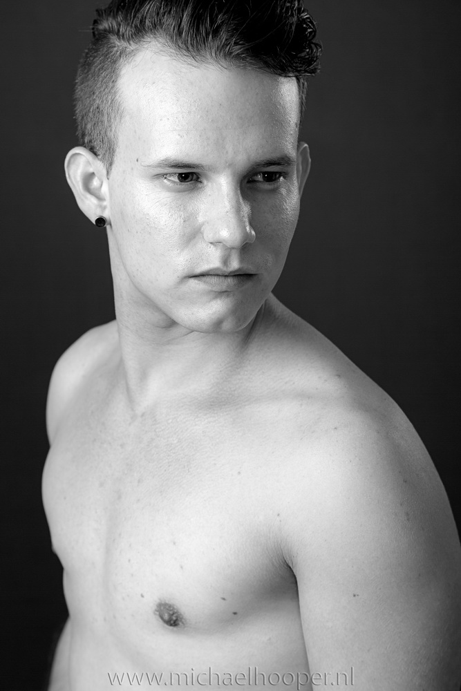 Male model photo shoot of Damyan by Michael Hooper Photo in Utrecht