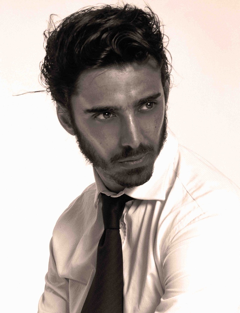 Male model photo shoot of NicolaMarzio in Milan