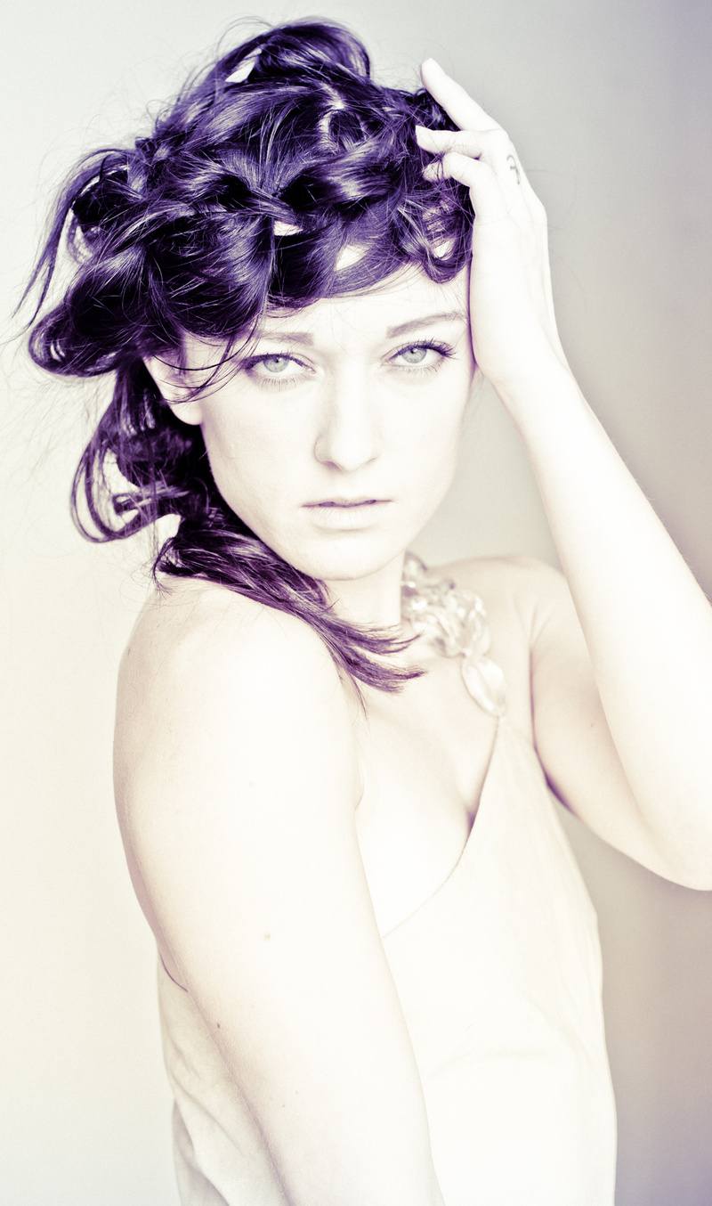 Female model photo shoot of Nikiya P, hair styled by michael m haase