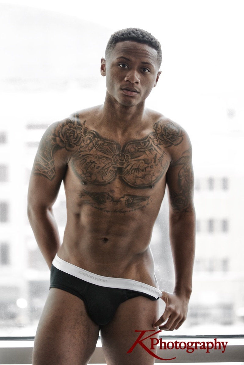 Male model photo shoot of Mikal Douglas by T K Photography