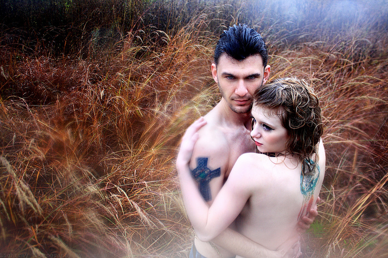 Male and Female model photo shoot of Lightray Photography, Luna Darling and David Buttery in Des Moines