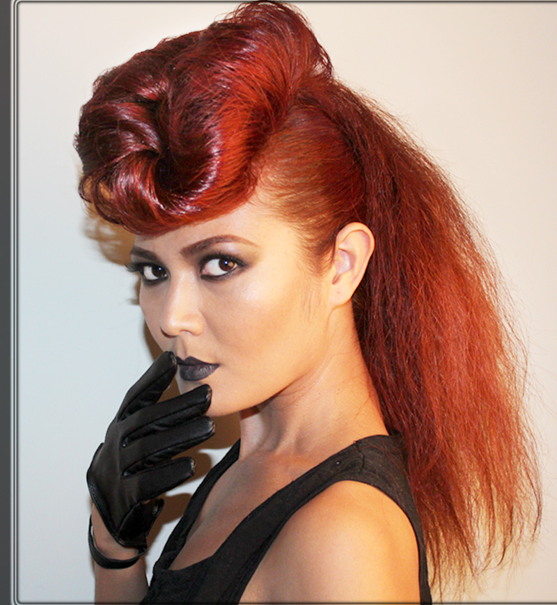 Female model photo shoot of Maryana Hair Make Up in Australia