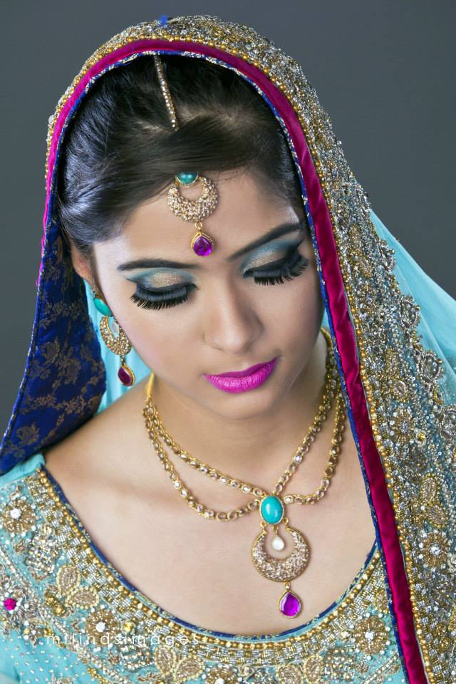 Female model photo shoot of Makeup By Shazia  by Milindsimages, makeup by Makeup By Shazia 