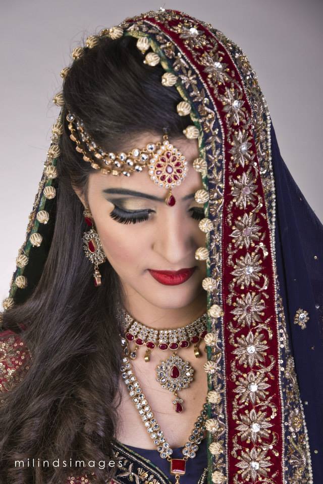Female model photo shoot of Makeup By Shazia  by Milindsimages, makeup by Makeup By Shazia 