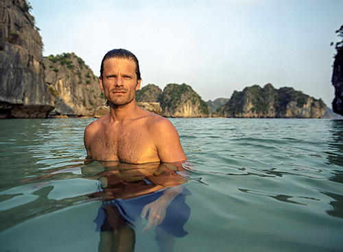 Male model photo shoot of Greg Von Doersten in Palawan Islands, Phillippines.