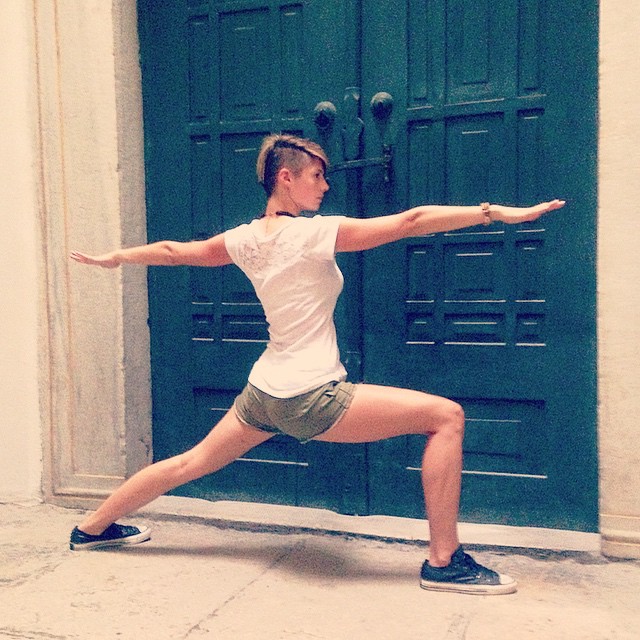 Female model photo shoot of Bio Yoga - Brittany in Topkapı Sarayı, İstanbul, Turkey
