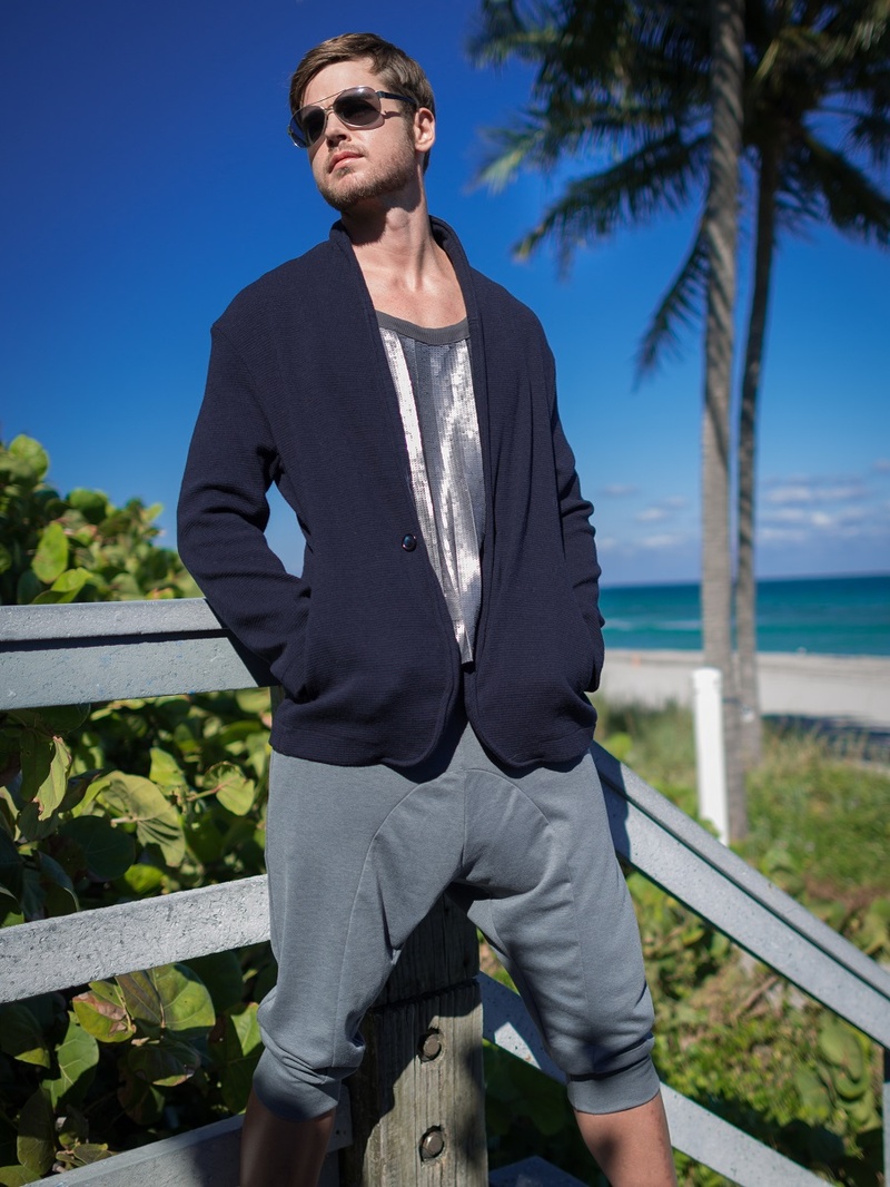 Male model photo shoot of Scott Collins in Hollywood Beach FL