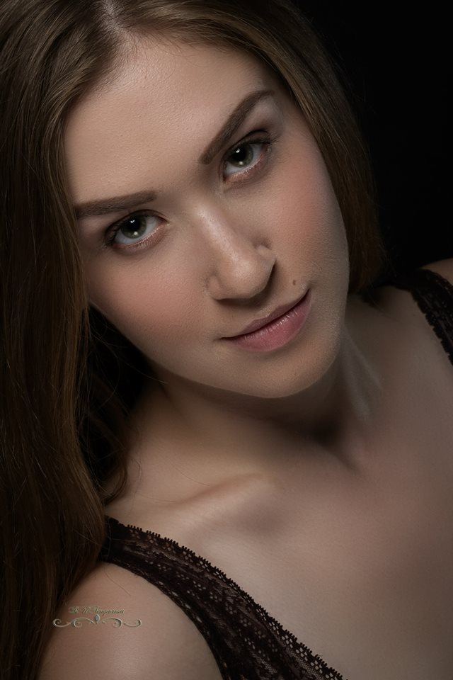 Female model photo shoot of Laydee Erin Makeup in Winnipeg, MB