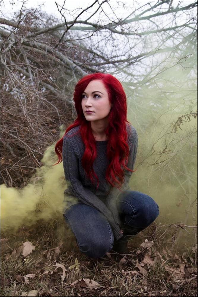Female model photo shoot of Danni Devastation by Brittany Bellus