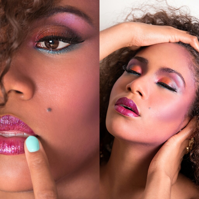 Female model photo shoot of Cynthia Paquemar makeup