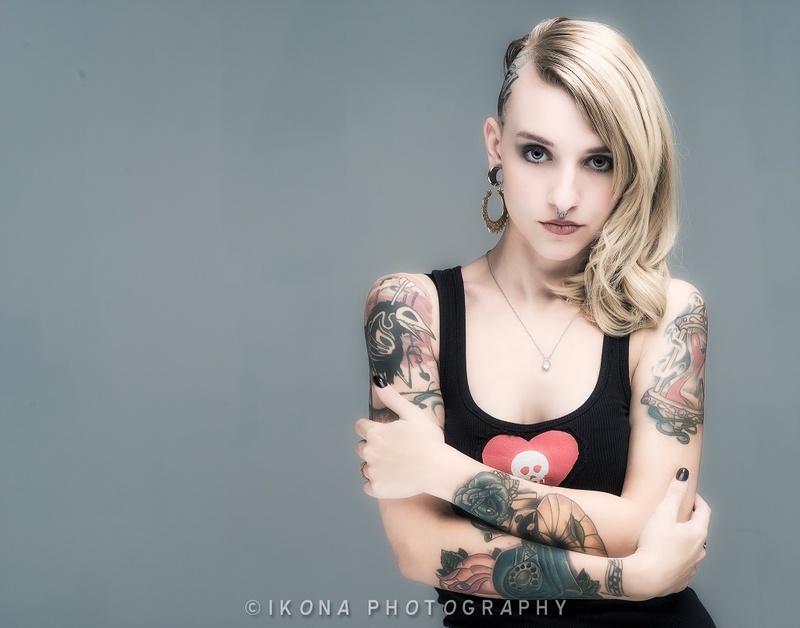 Female model photo shoot of Kristie California by Ikona Photography