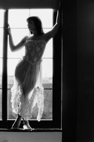 Female model photo shoot of Sofia Jimenez in The Paper Factory Hotel