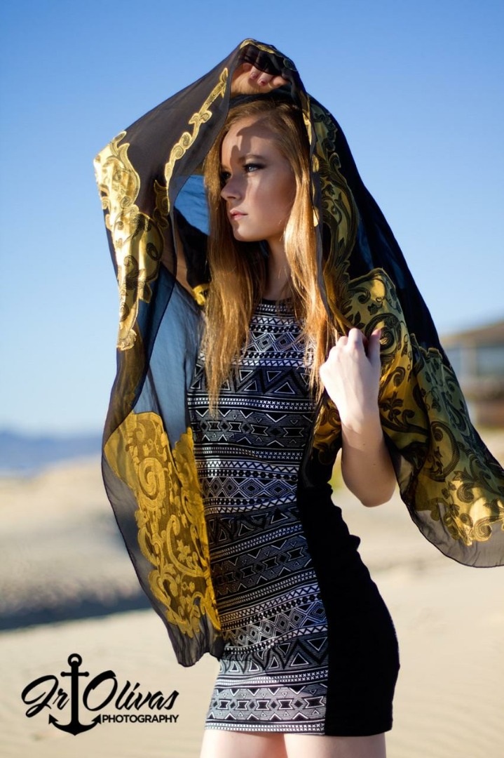 Female model photo shoot of McKenzie DeLong by Jr Olivas in Oceano Dunes