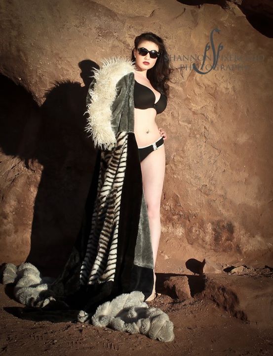 Female model photo shoot of Scandalous Couture