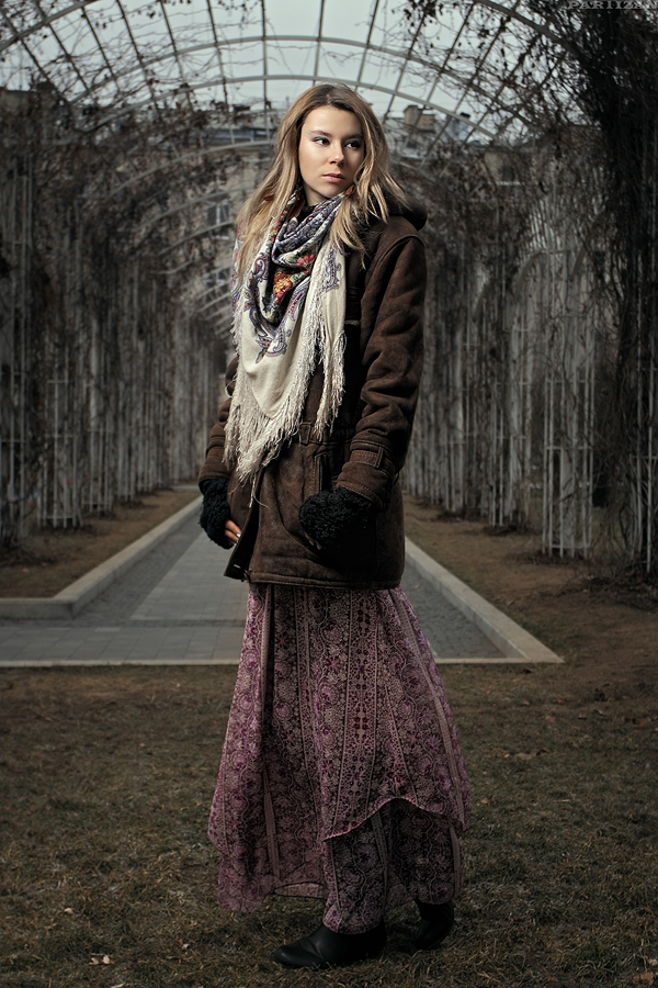 Female model photo shoot of Mariya Zantsevich in Moscow