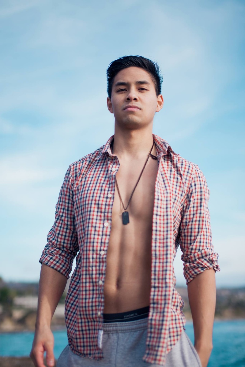Male model photo shoot of mahhsonn in Laguna Beach, CA