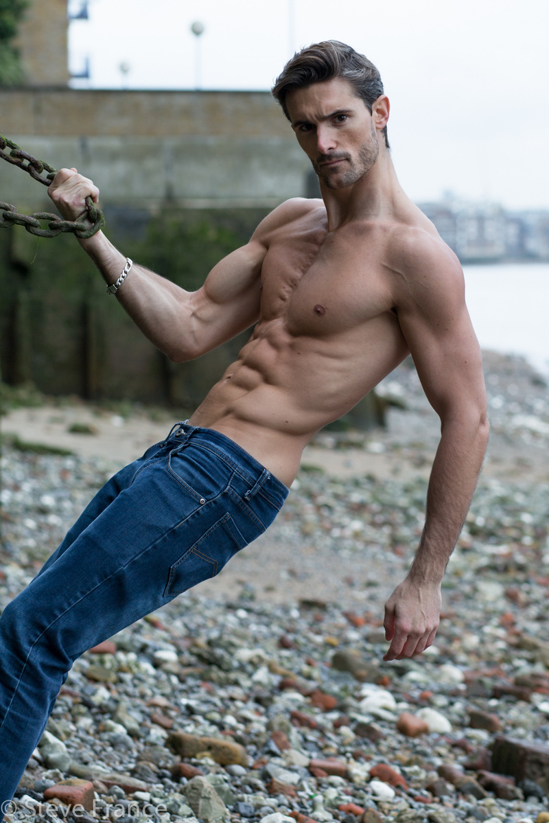 Male model photo shoot of CARLOS CRESPO in The River Thames