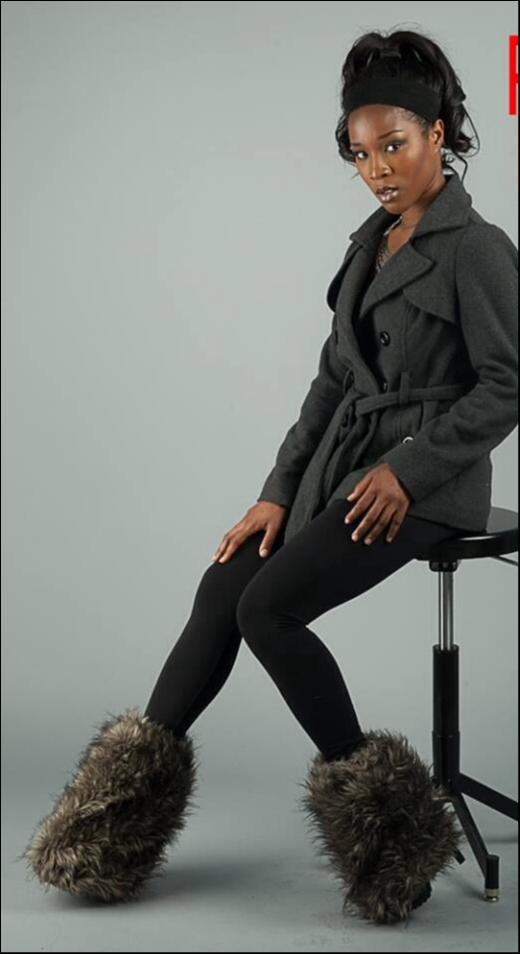 Female model photo shoot of Chevy Shavel