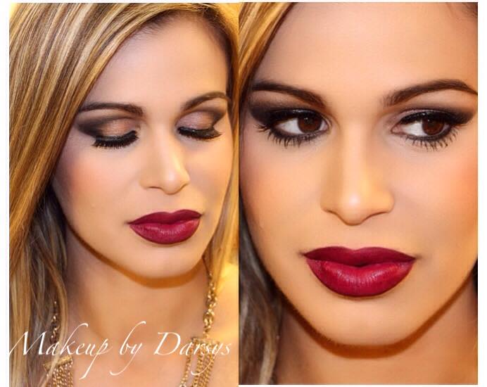 Female model photo shoot of Makeup by Darsys