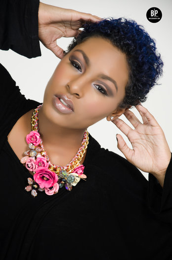 Female model photo shoot of Jay Settles by Briscoegraphy, hair styled by Jla D