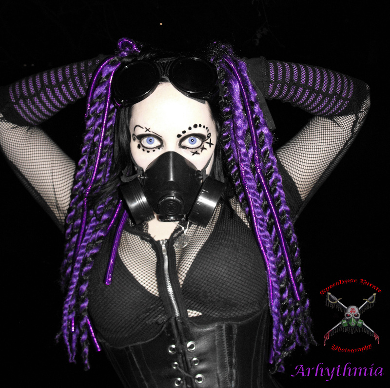 Female model photo shoot of Arhythmia Hart by Apocalypse Pirate Photo