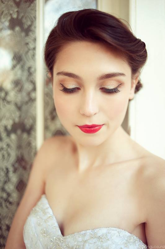 Female model photo shoot of Jenni Liang Makeup