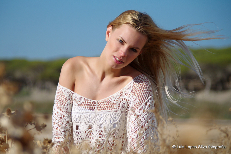 Male and Female model photo shoot of Luis Lopes Silva and DinaMolnar in Algarve, Portugal