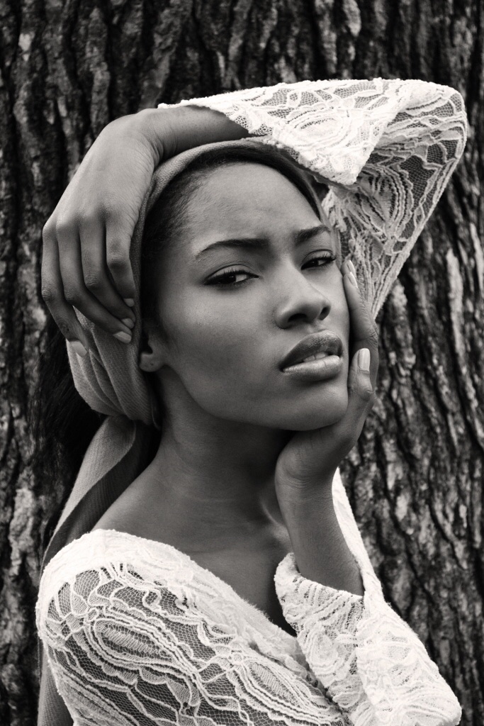 Female model photo shoot of Tiara Makia Baker in Sims Lake Park, Suwanee, GA