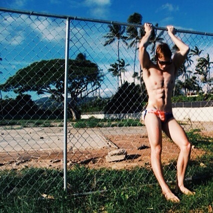 Male model photo shoot of connoror in Honolulu Hawaii